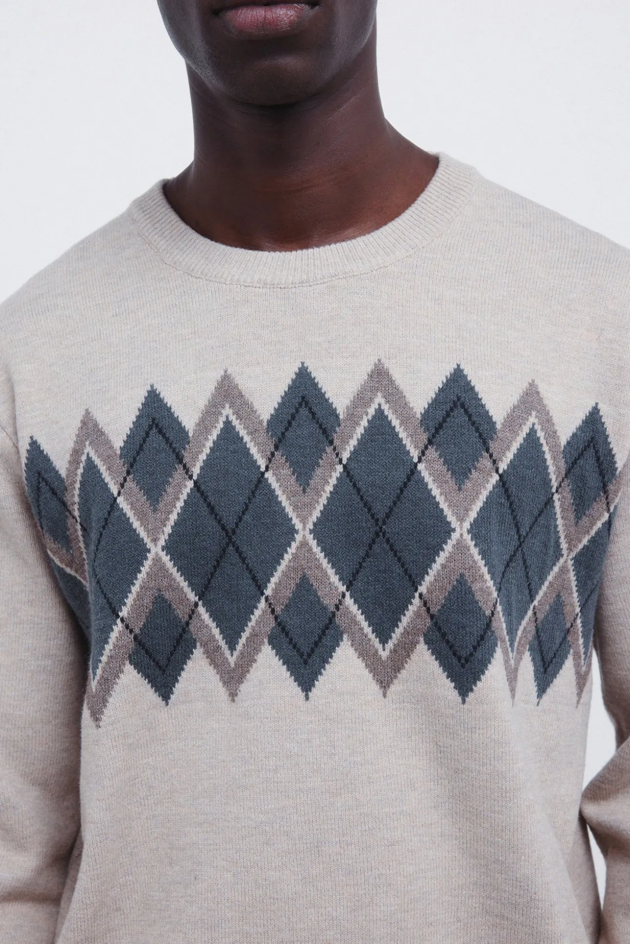Pull de Noël en jacquard