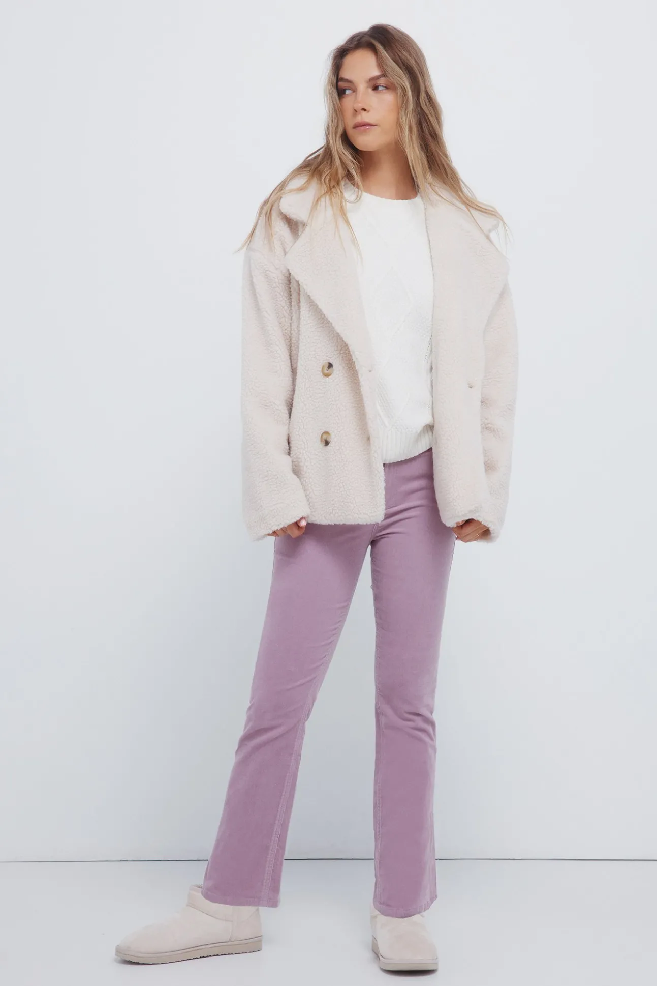 Pull en maille torsadée pull