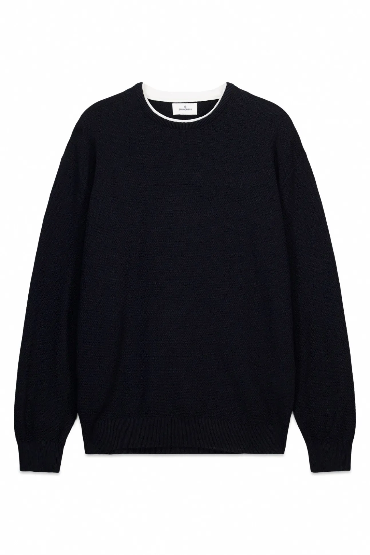 Pull maille double