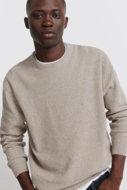 Pull maille double