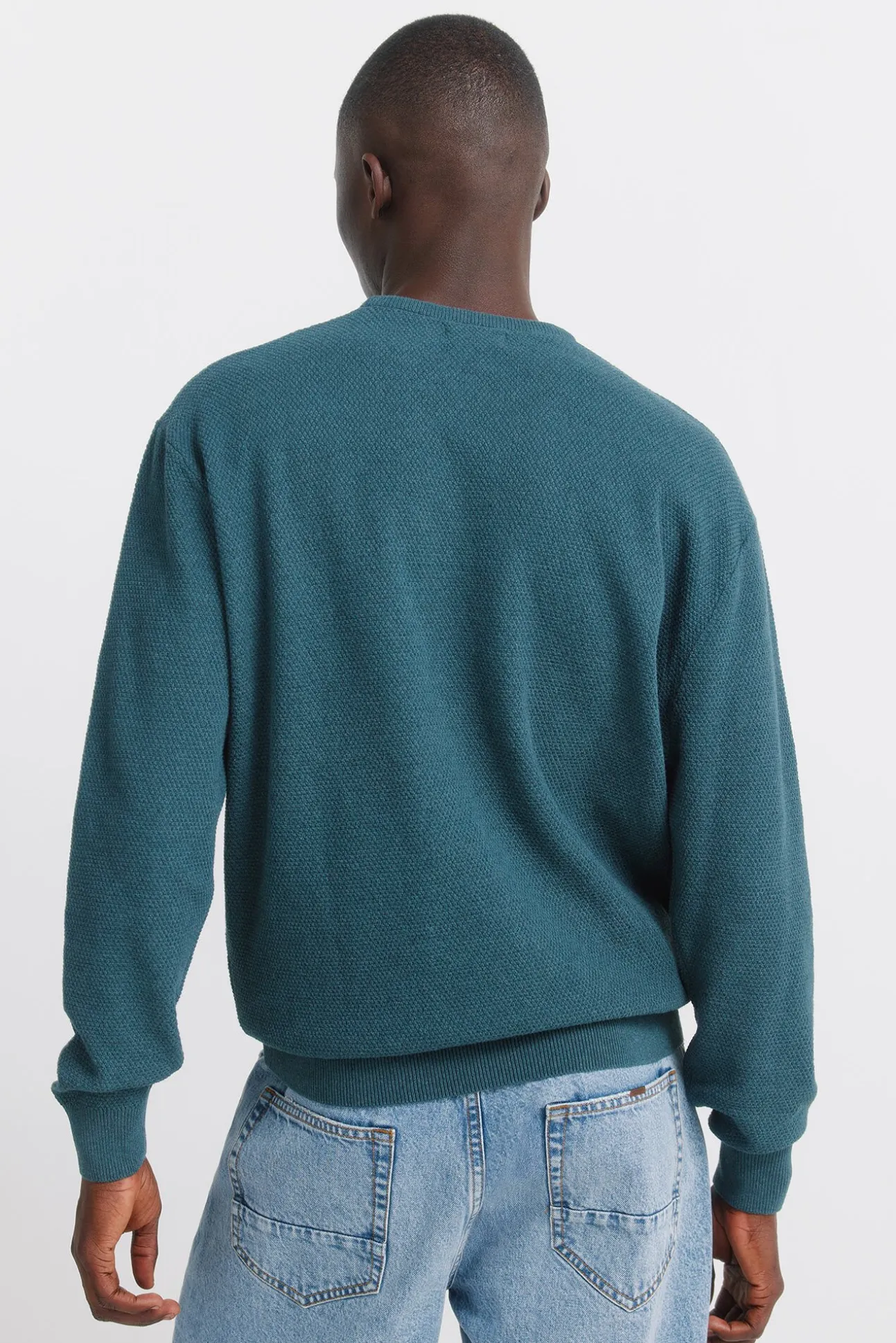 Pull maille double