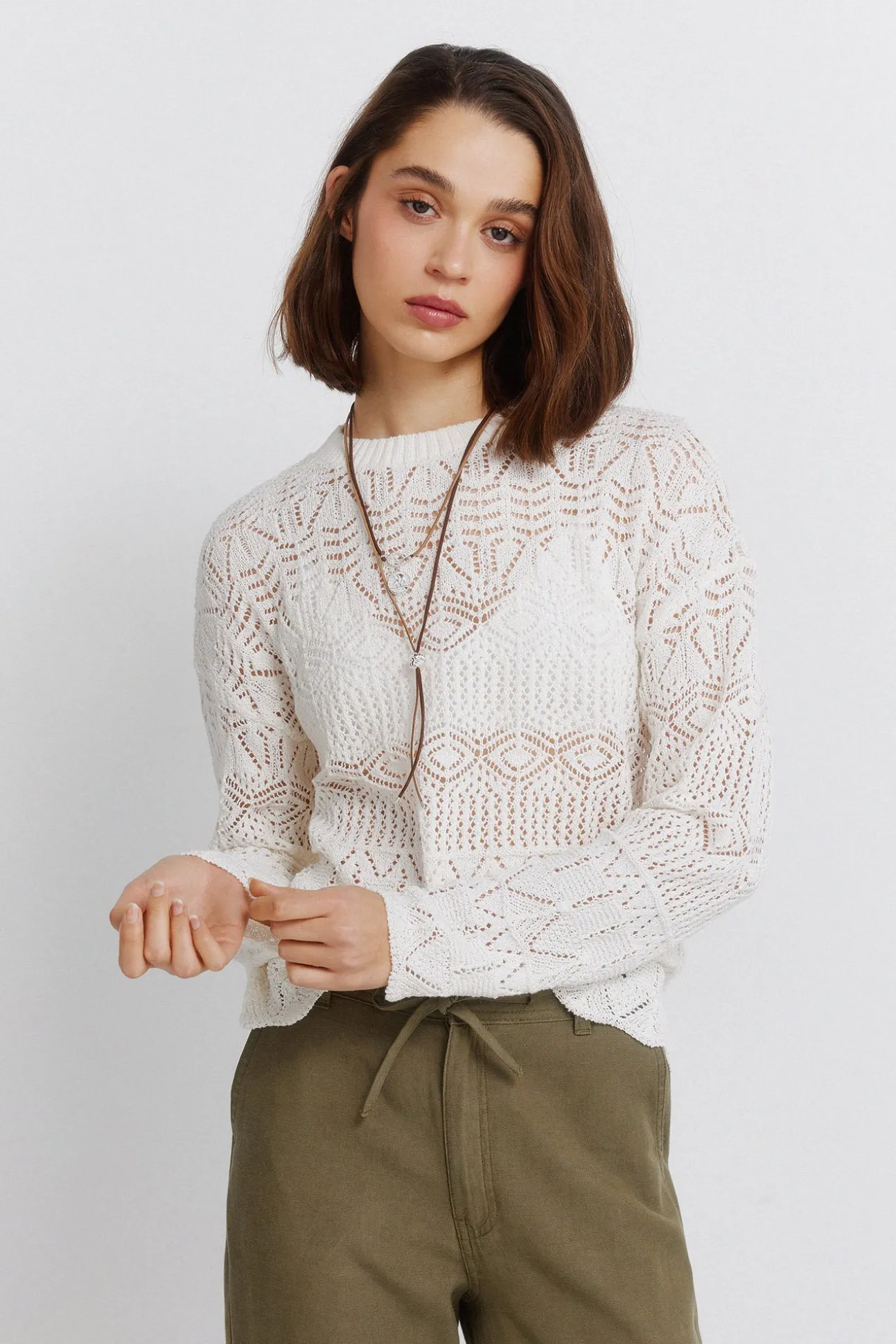 Pull pointelle