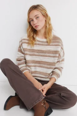 Pull rayures d&eacute;grad&eacute;es