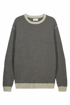 Pull structuré bicolore