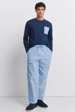 Pyjama long rayures