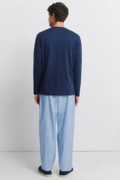 Pyjama long rayures