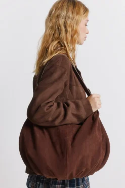 Sac bandouli&egrave;re effet daim