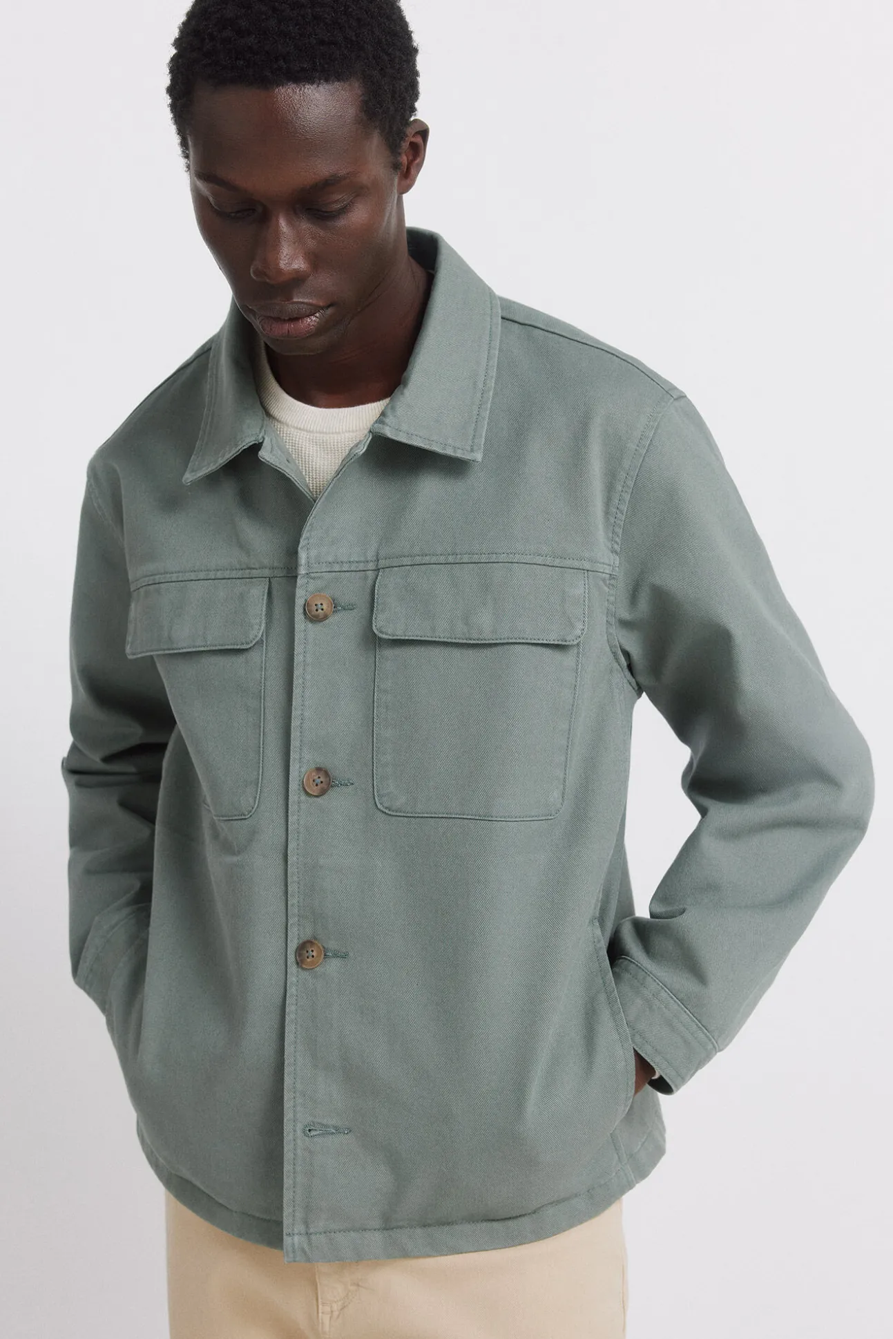 Surchemise ample en coton