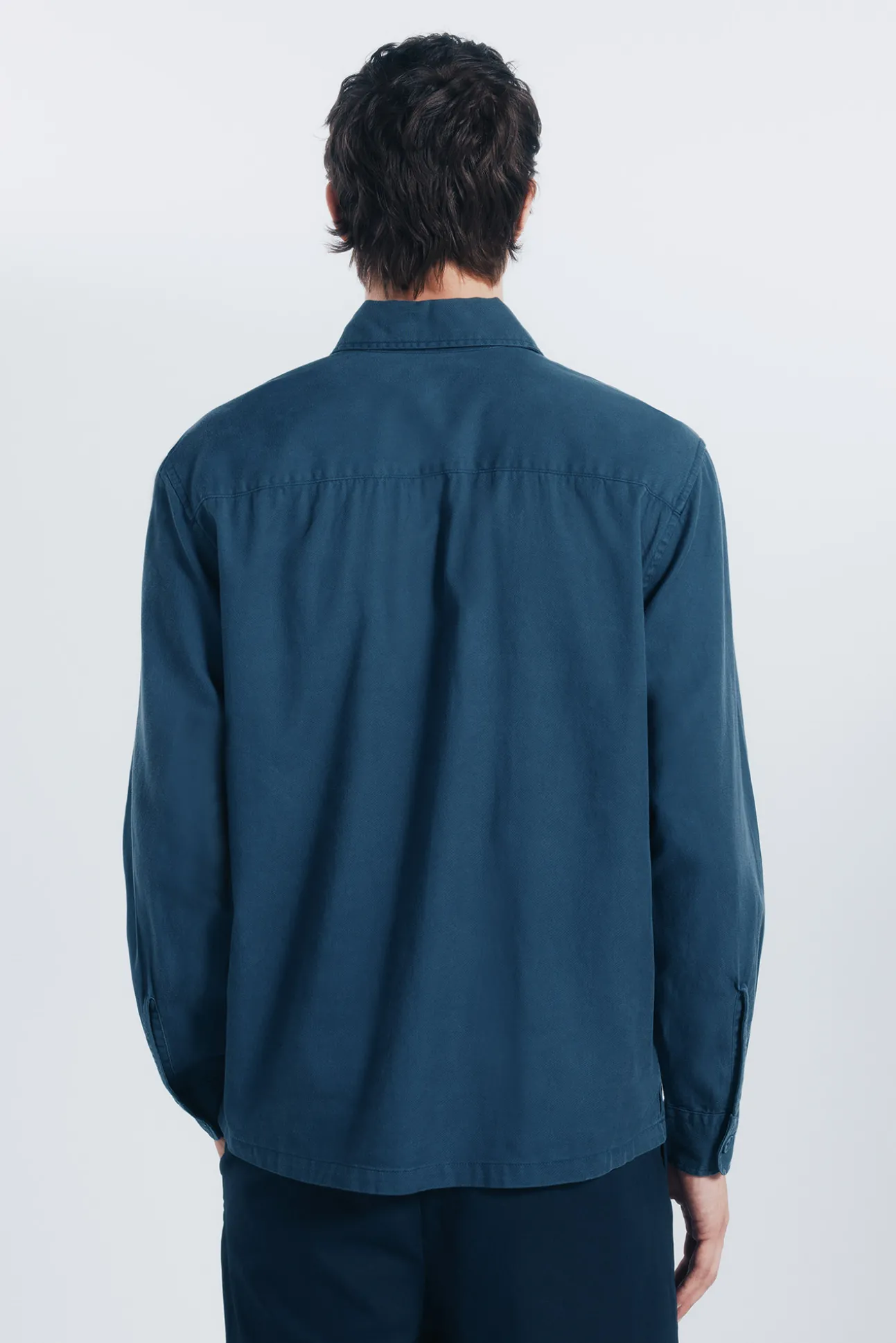 Surchemise en tencel surdimensionnée