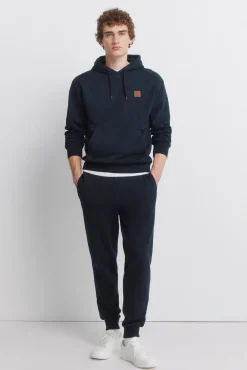 Sweat-shirt &agrave; capuche uni
