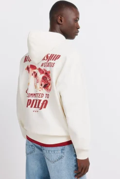 Sweat-shirt &agrave; capuche pizza