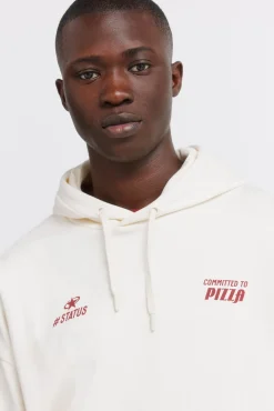 Sweat-shirt &agrave; capuche pizza