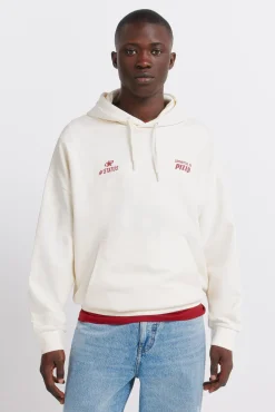 Sweat-shirt à capuche pizza