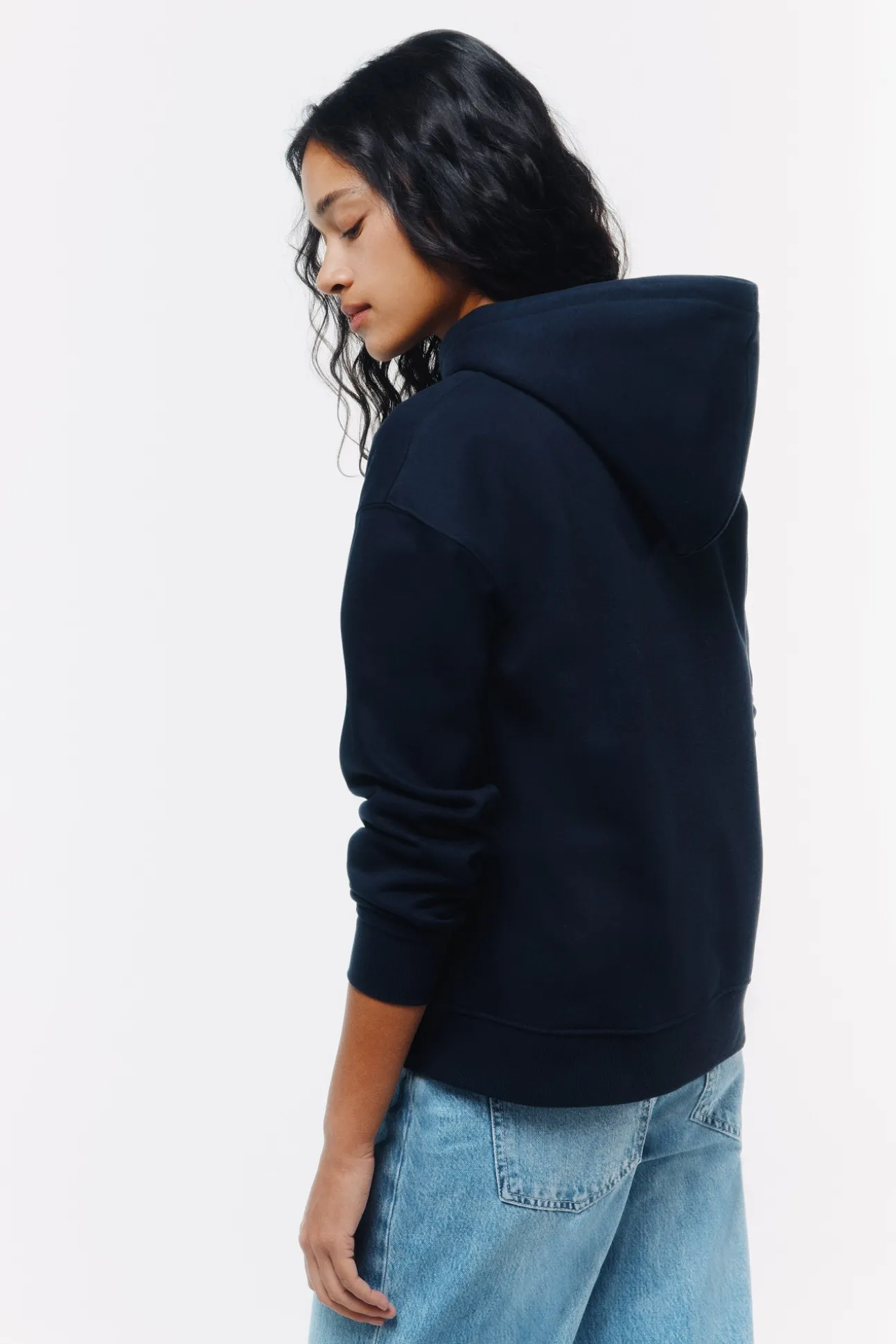 Sweat-shirt à deux fleurs