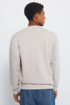 sweat-shirt &agrave; diamants
