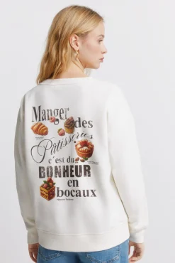 Sweat-shirt Caf&eacute; boh&egrave;me