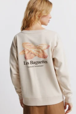 Sweat-shirt Caf&eacute; boheme