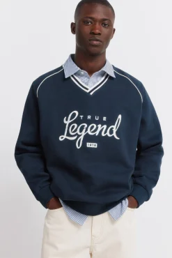 Sweat-shirt col en V Legend