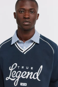 Sweat-shirt col en V Legend