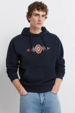 Sweat-shirt ethnique