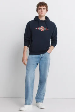 Sweat-shirt ethnique