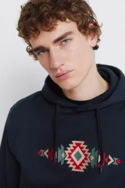Sweat-shirt ethnique