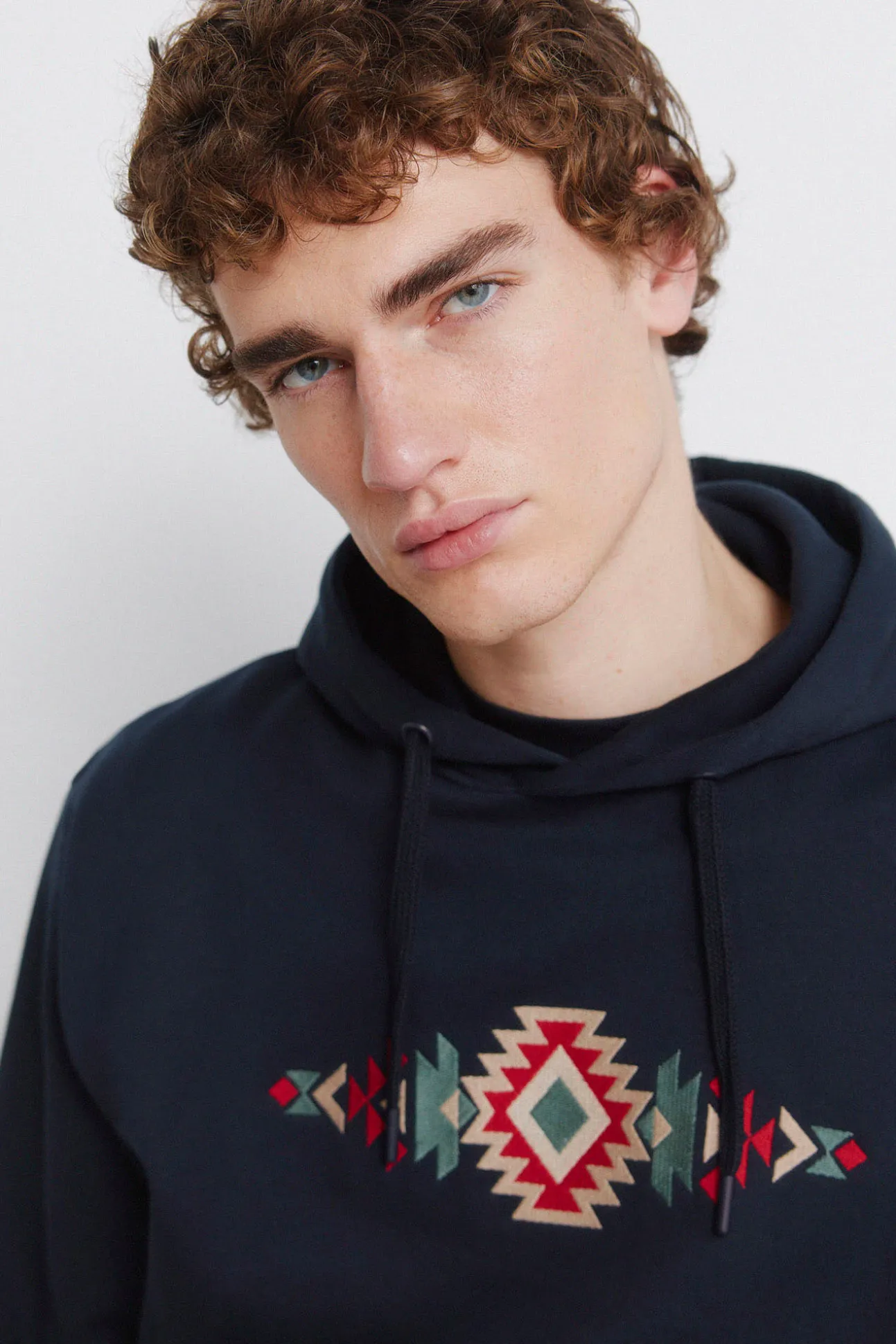 Sweat-shirt ethnique
