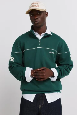 Sweat-shirt passepoilé 78