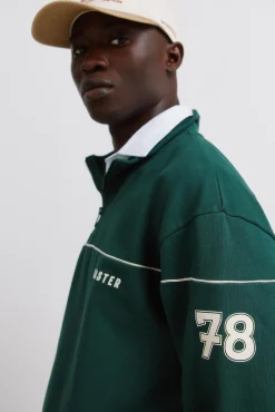 Sweat-shirt passepoil&eacute; 78