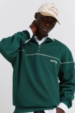 Sweat-shirt passepoilé 78