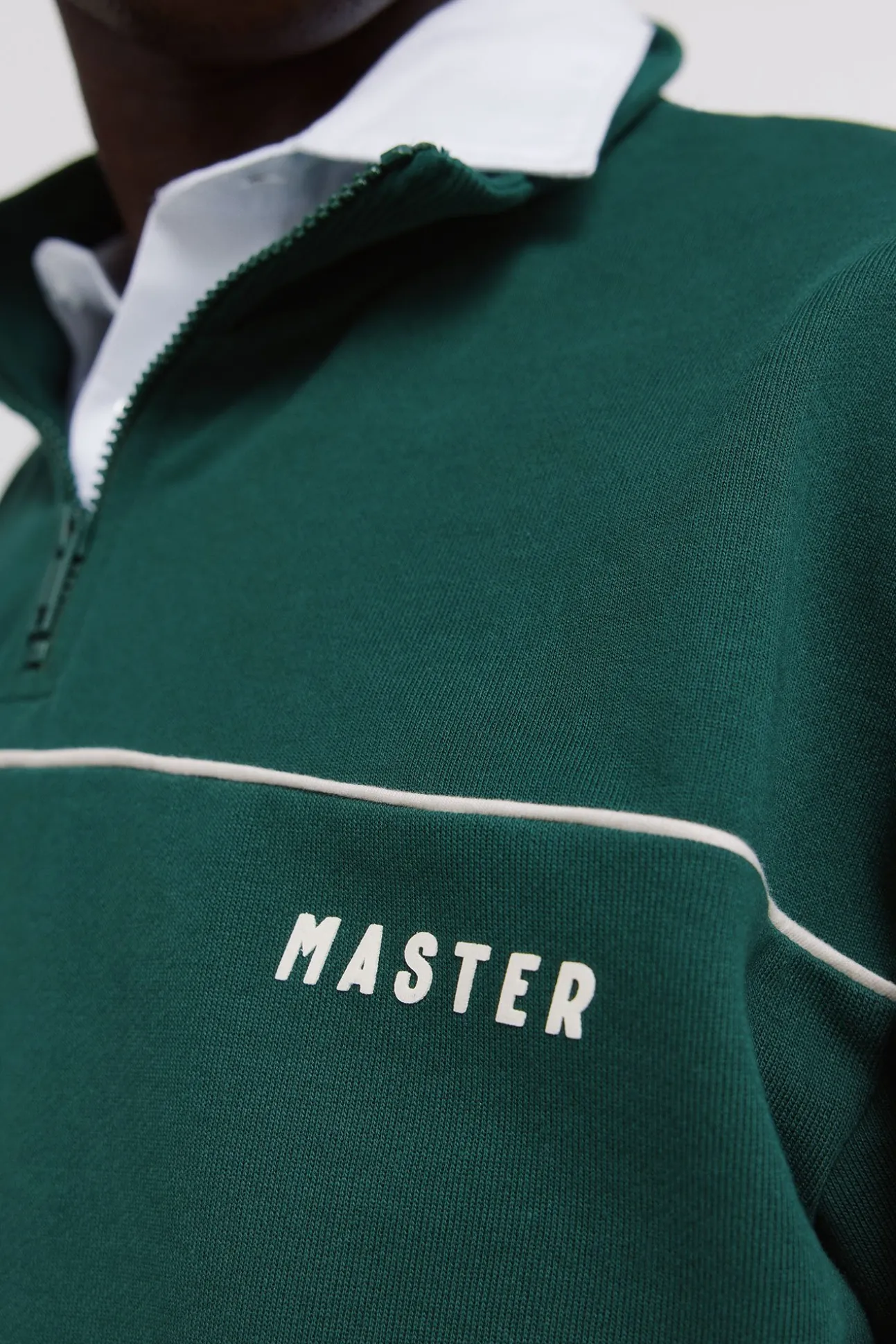 Sweat-shirt passepoilé 78