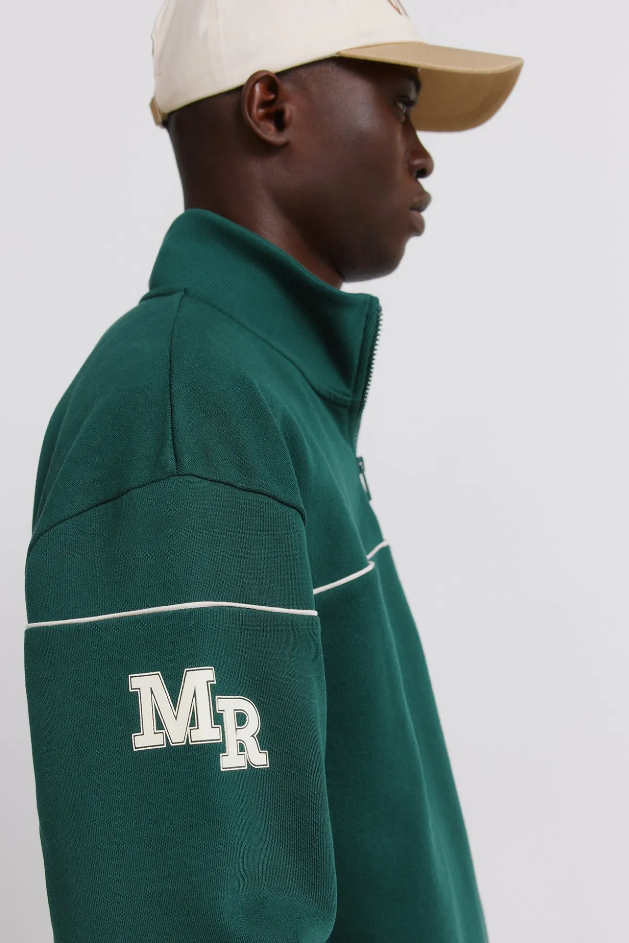 Sweat-shirt passepoilé 78