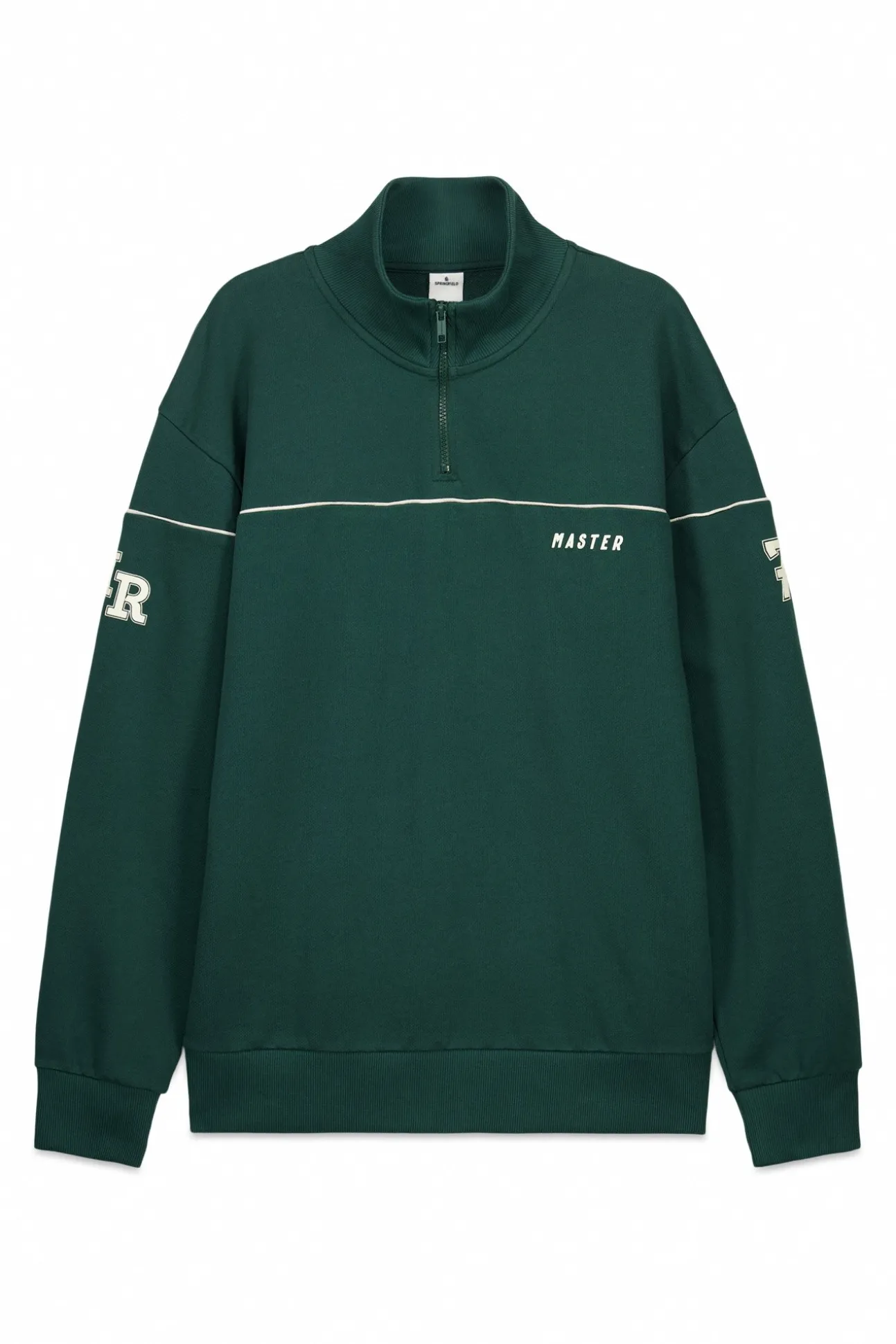 Sweat-shirt passepoilé 78