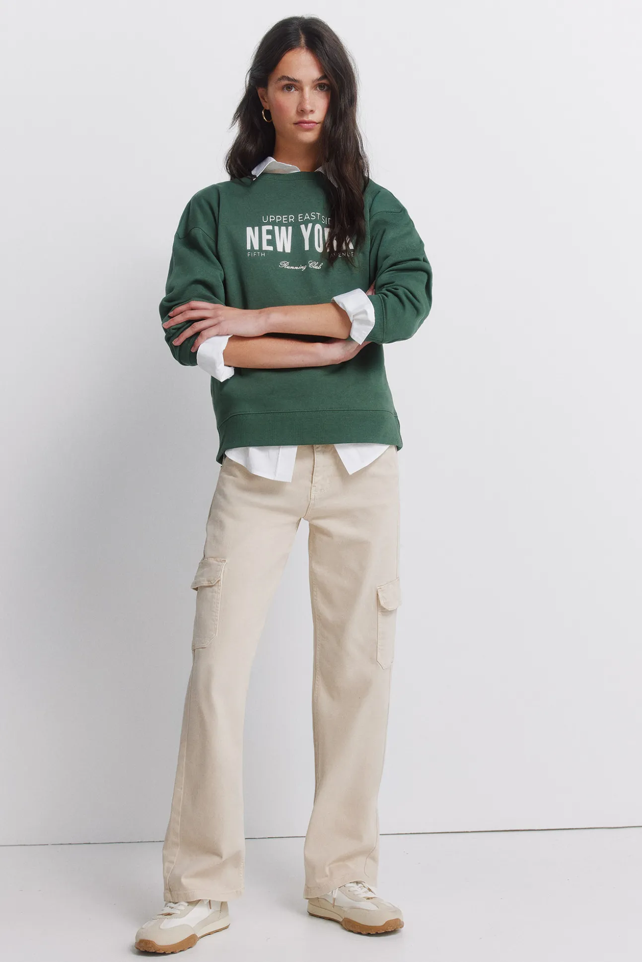 Sweat-shirt " New York"