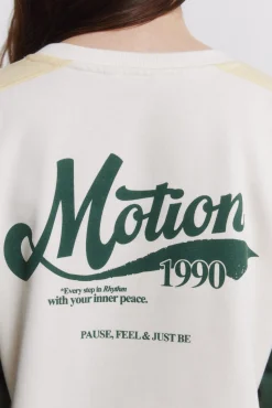 Sweat-shirt tricolore