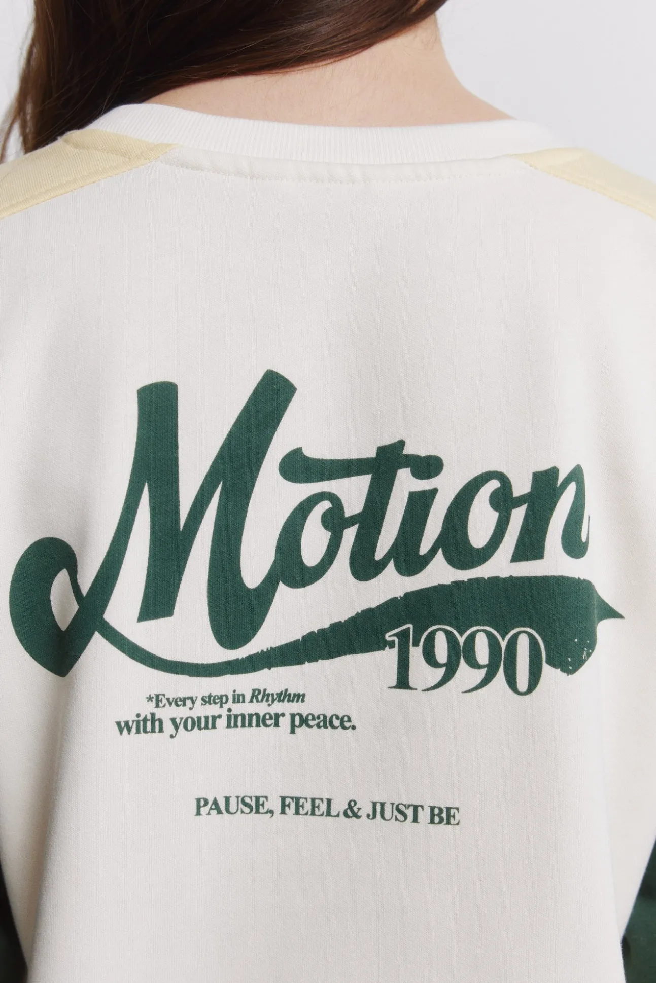 Sweat-shirt tricolore