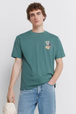 T-shirt à logos Springfield