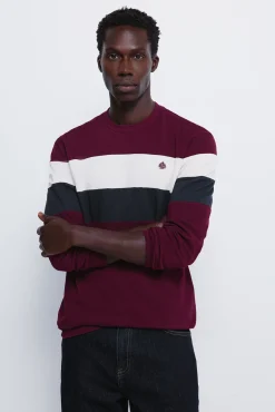 T-shirt à manche longues en piqué découpé
