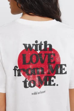 T-shirt &agrave; manches courtes "Love"