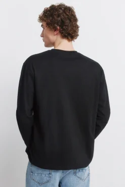 T-shirt à manches longues en carbone