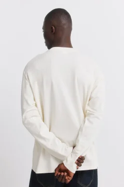 T-shirt à manches longues en piqué coupe