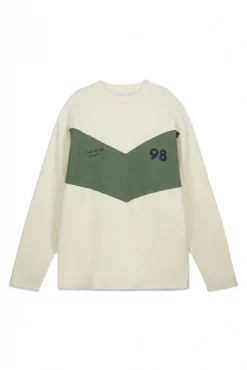 T-shirt à manches longues en piqué coupe