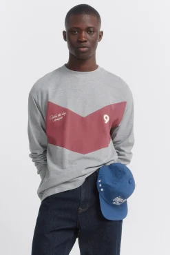 T-shirt à manches longues en piqué coupe