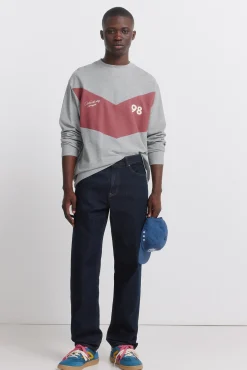 T-shirt &agrave; manches longues en piqu&eacute; coupe