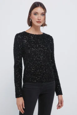 T-shirt à paillettes