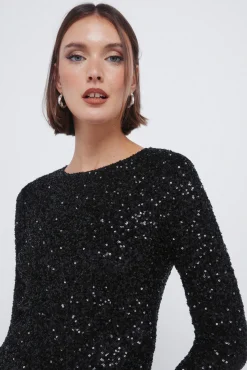 T-shirt &agrave; paillettes