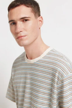 T-shirt &agrave; rayures