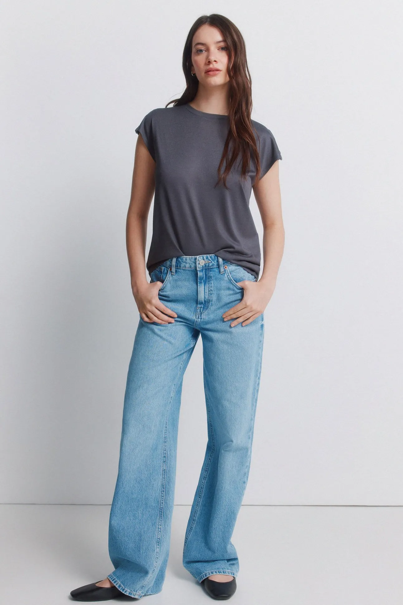 T-shirt basique à clous