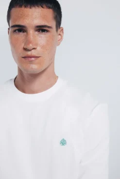 T-shirt basique &agrave; manche longues avec une finition douce