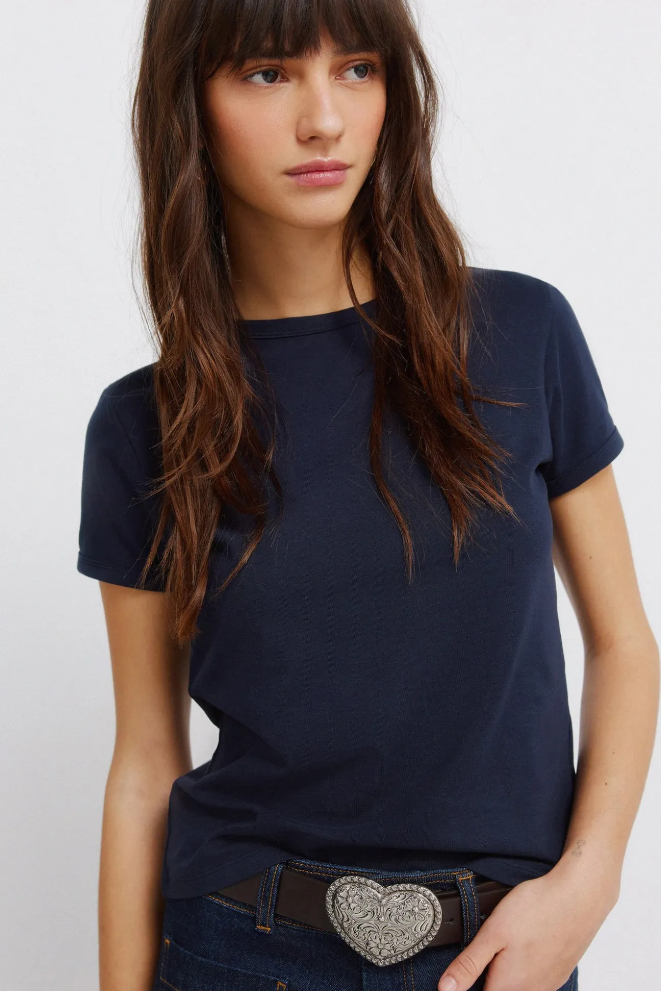 T-shirt basique ajusté